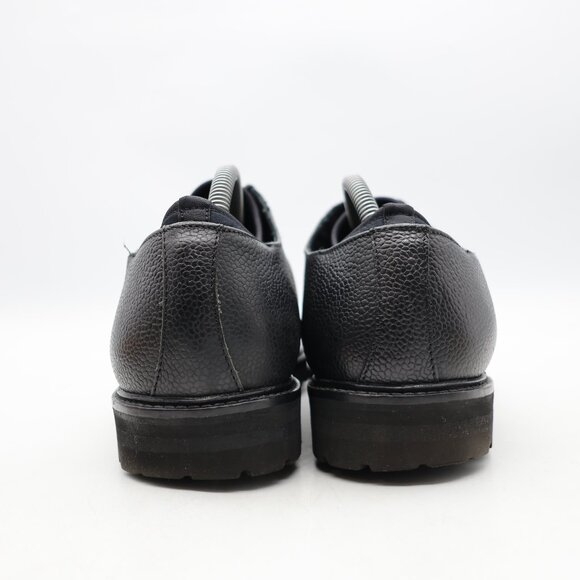 Theory Oxford Pebble Leather Men\'s Size 9.5 Black Lace-Up Dress Shoes main image 11
